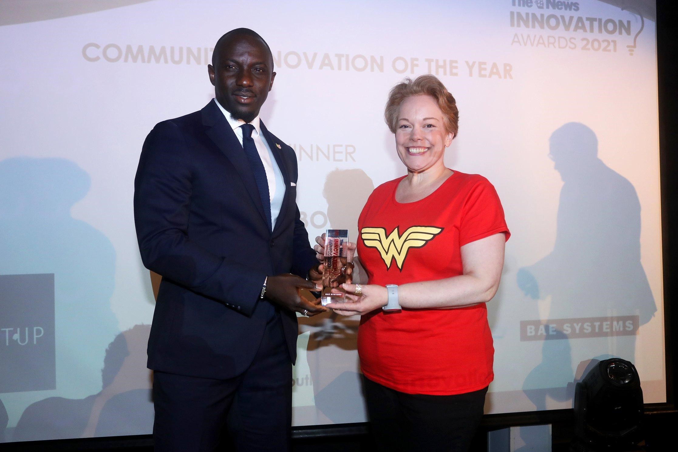 Community Inovation Of The Year Award Winner 2021